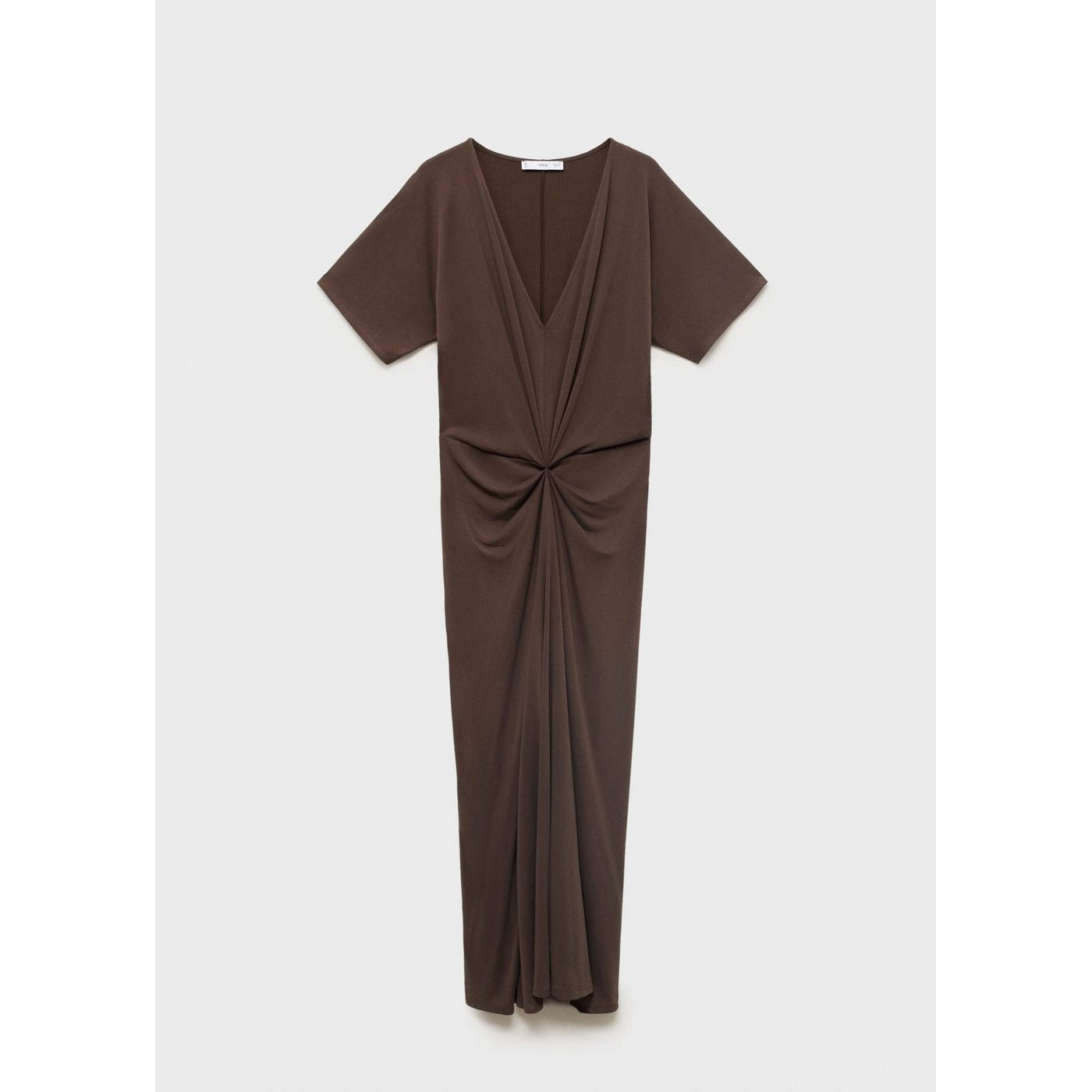 Robe Col V Froncé