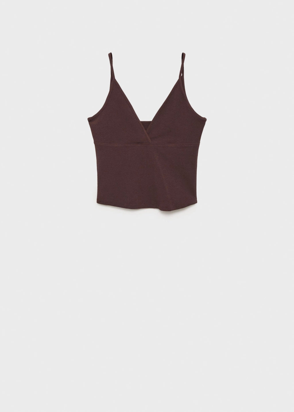 Top Coton Décolleté En V