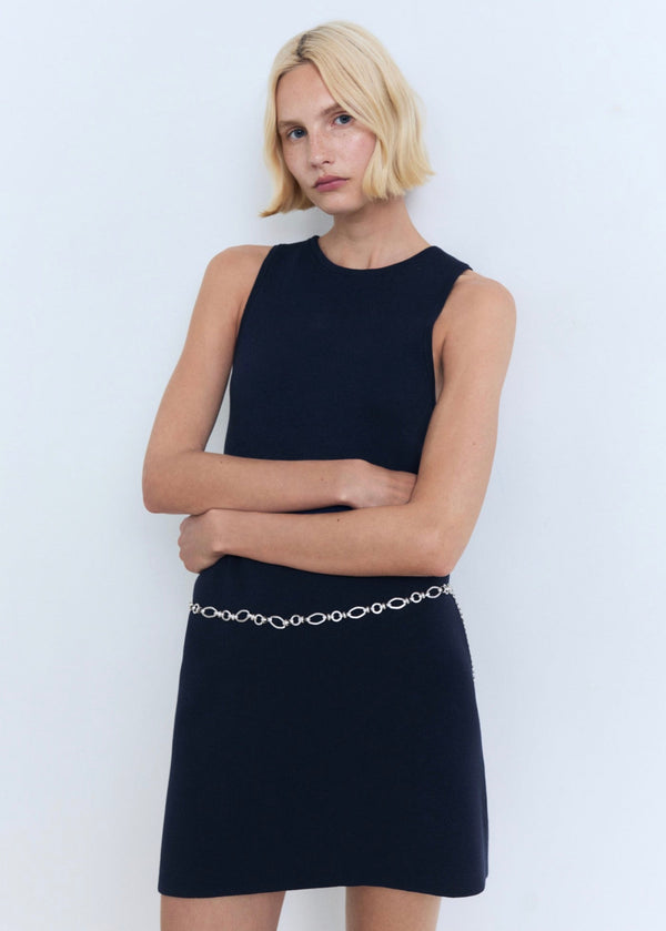 Robe Bretelles Maille