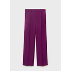 Pantalon De Costume Droit Lin Mélangé
