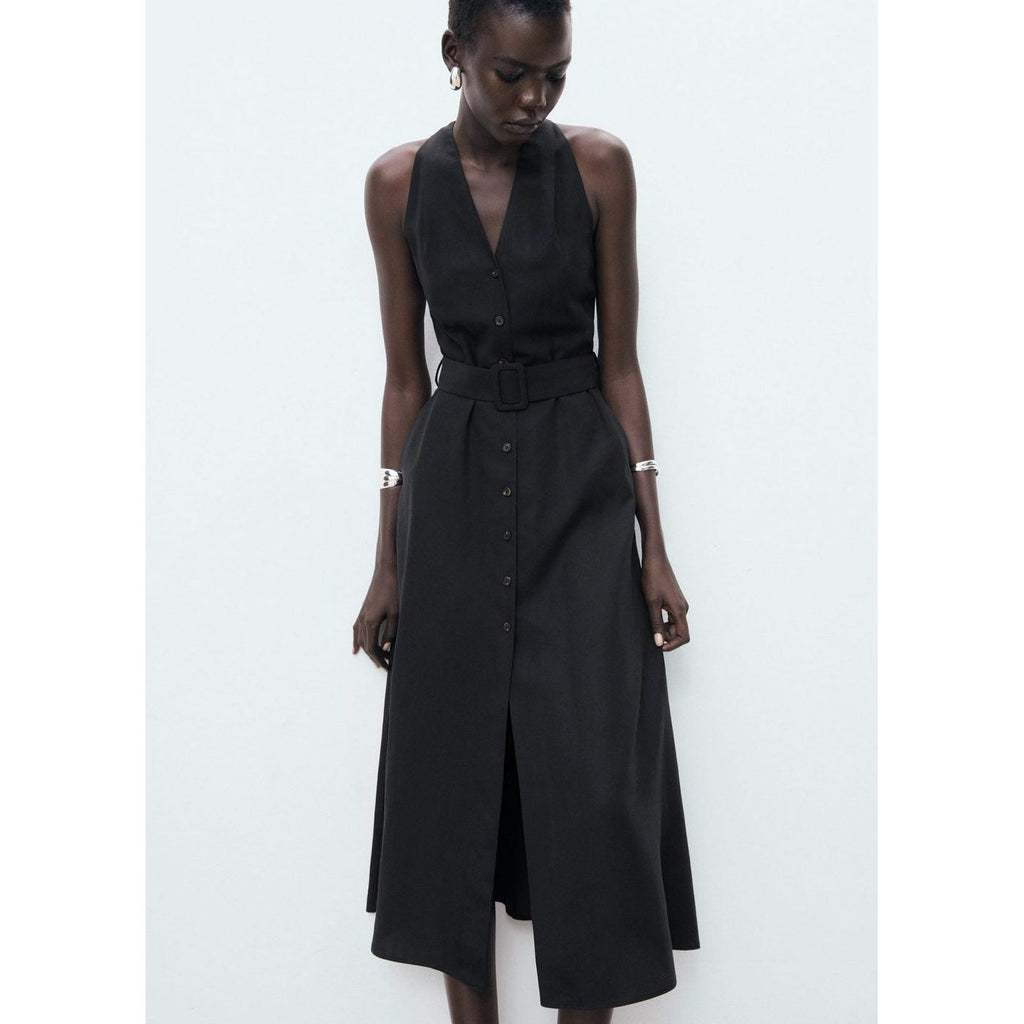 Robe Lyocell Ceinture
