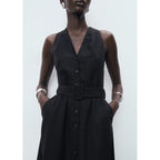 Robe Lyocell Ceinture