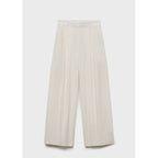 Pantalon Large À Rayures