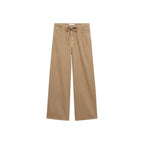 Pantalón Denim Wide Leg Cinturón