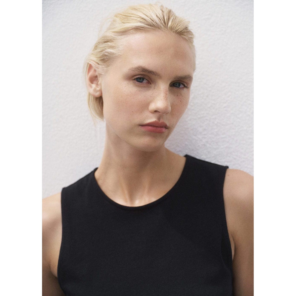 Robe Midi En Coton Froncé
