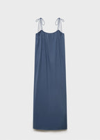 Robe Mili En Coton - Gris