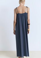 Robe Mili En Coton - Gris