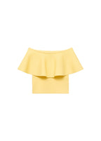 Haut Bustier Maxi Volant