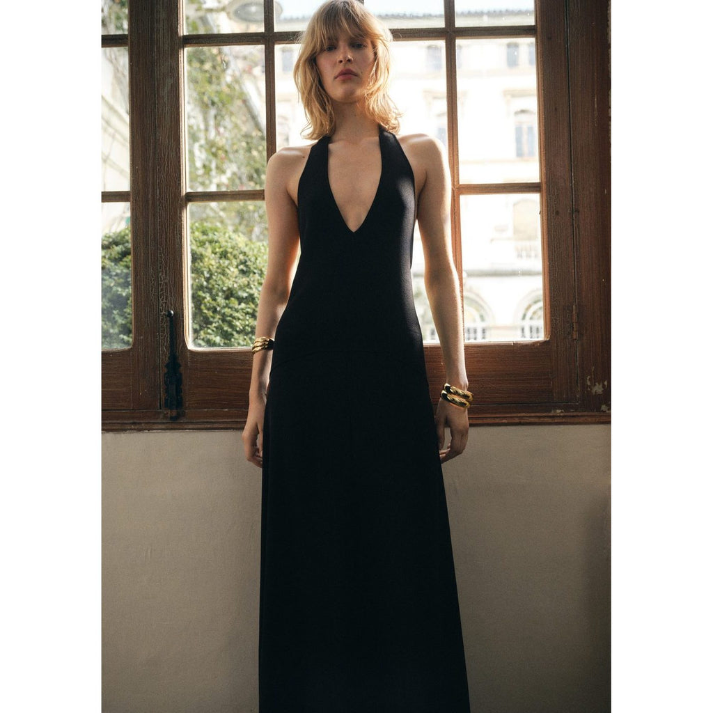 Robe Combinée À Emmanchures Américaines