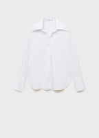 Chemise À Revers Et Fermeture Dissimulée
