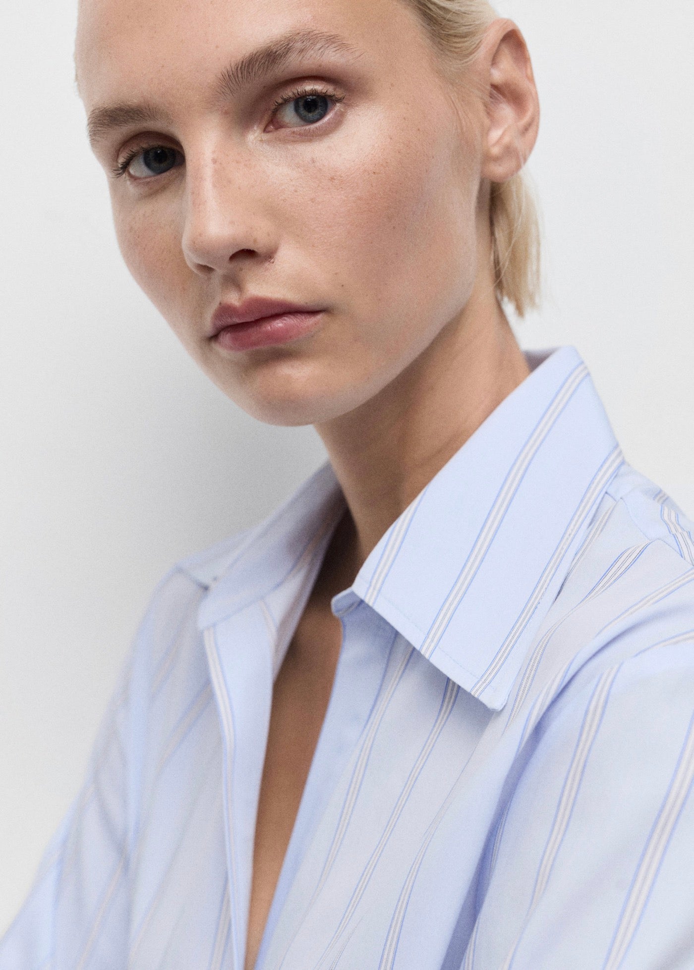 Chemise Rayures Revers