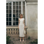Robe Asymétrique Froncée