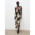 Robe À Fleurs Détail Volants