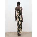 Robe À Fleurs Détail Volants