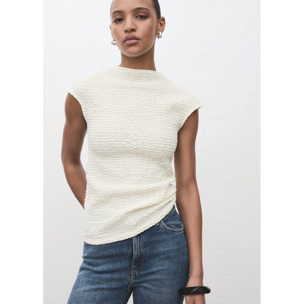 Top Coton Texturé
