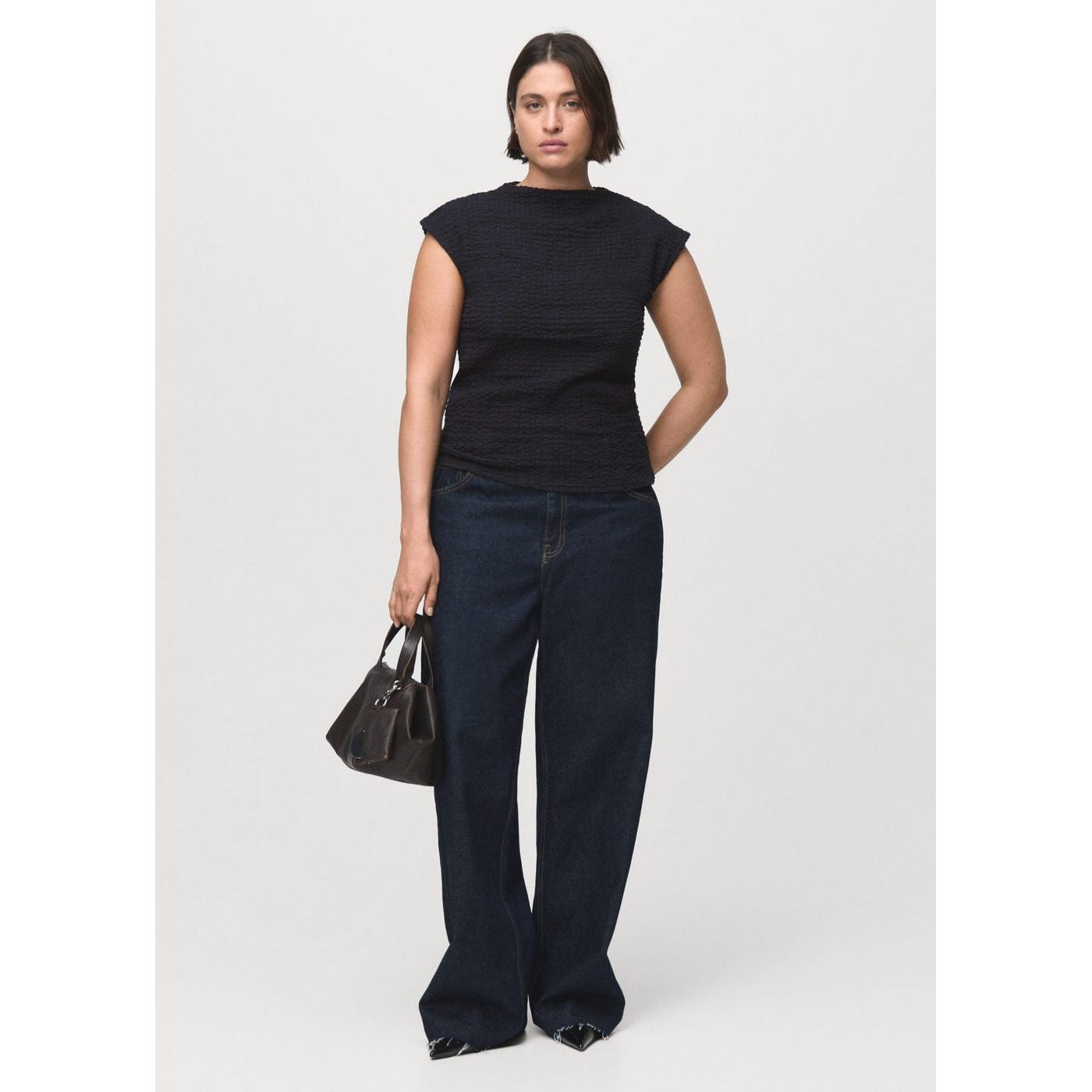 Top Coton Texturé