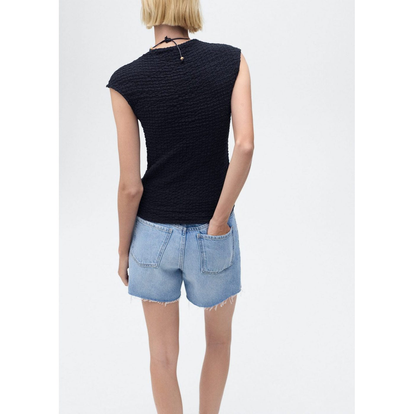 Top Coton Texturé