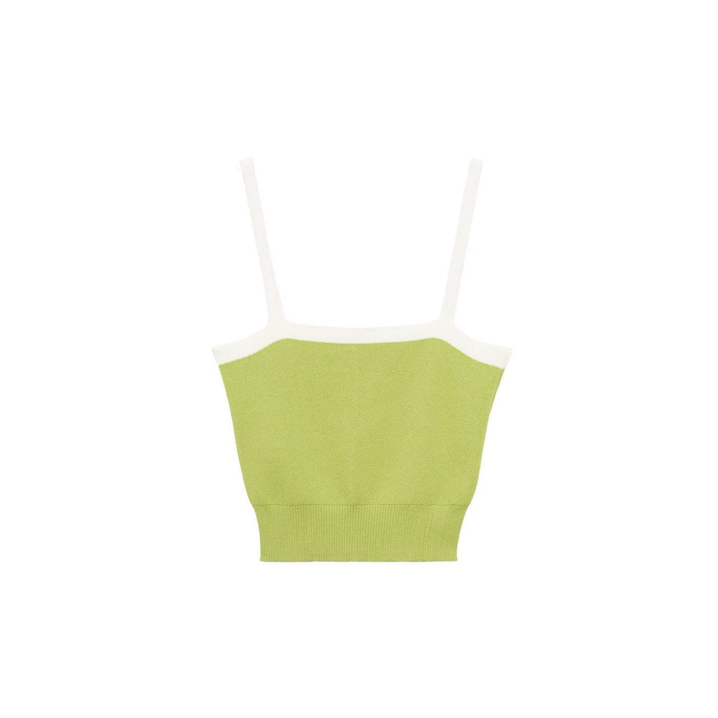 Top Maille Dos Croisé
