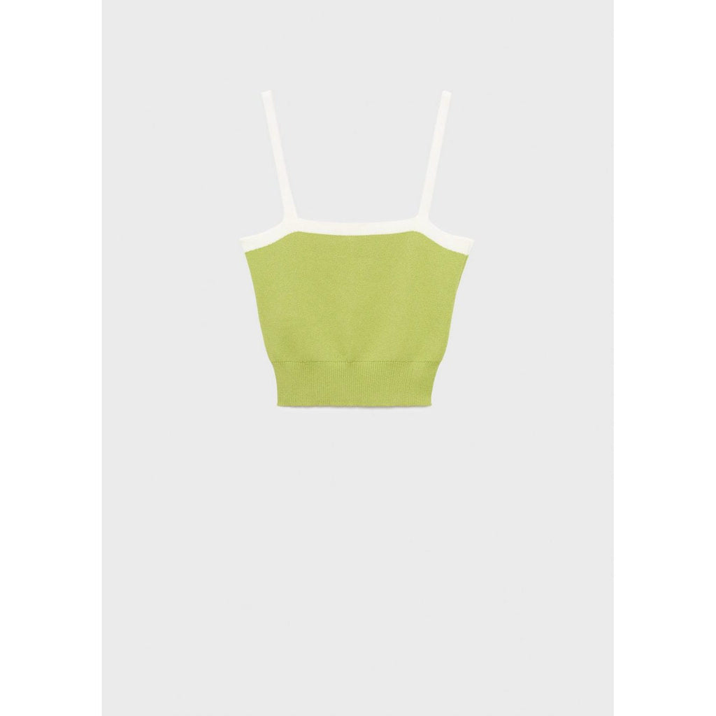 Top Maille Dos Croisé