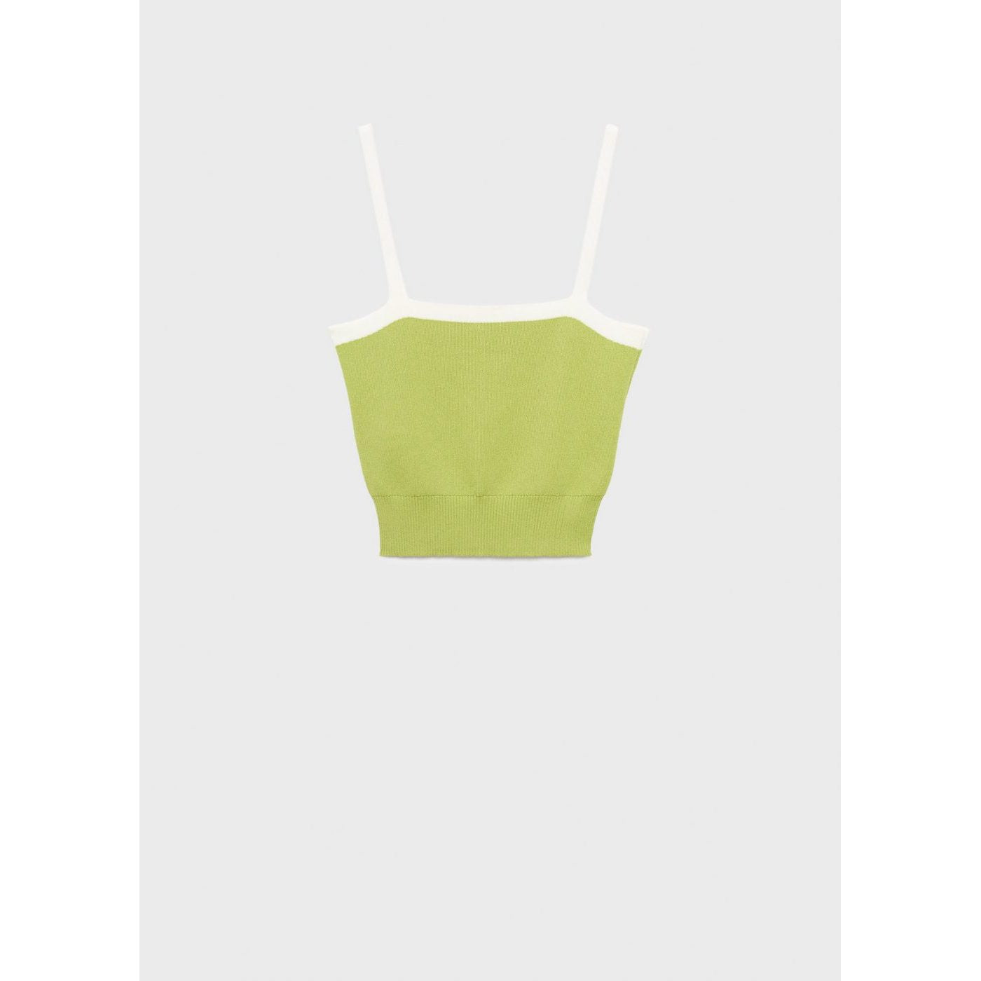 Top Maille Dos Croisé