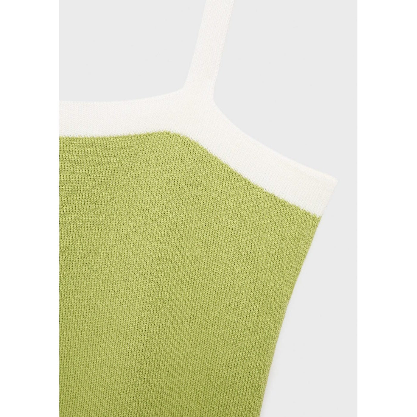 Top Maille Dos Croisé
