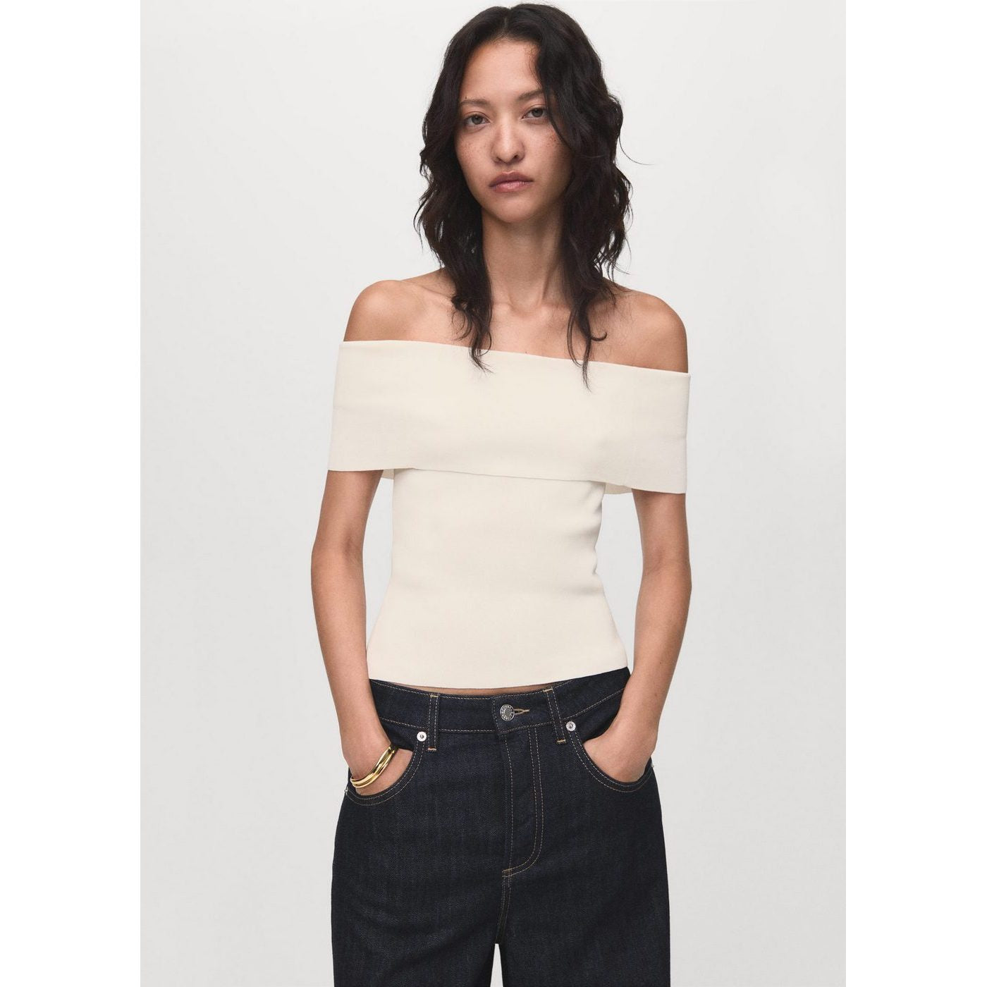 Top Seseti - Blanc Cassé