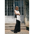 Top Satiné Asymétrique