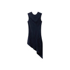 Top Satiné Asymétrique