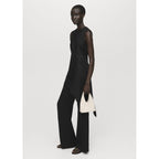 Top Satiné Asymétrique