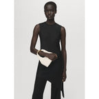 Top Satiné Asymétrique
