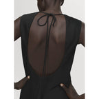 Top Satiné Asymétrique