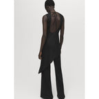 Top Satiné Asymétrique