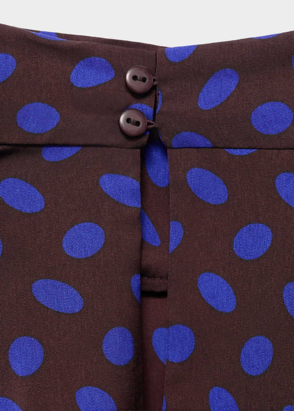 Blouse À Pois Col Bénitier