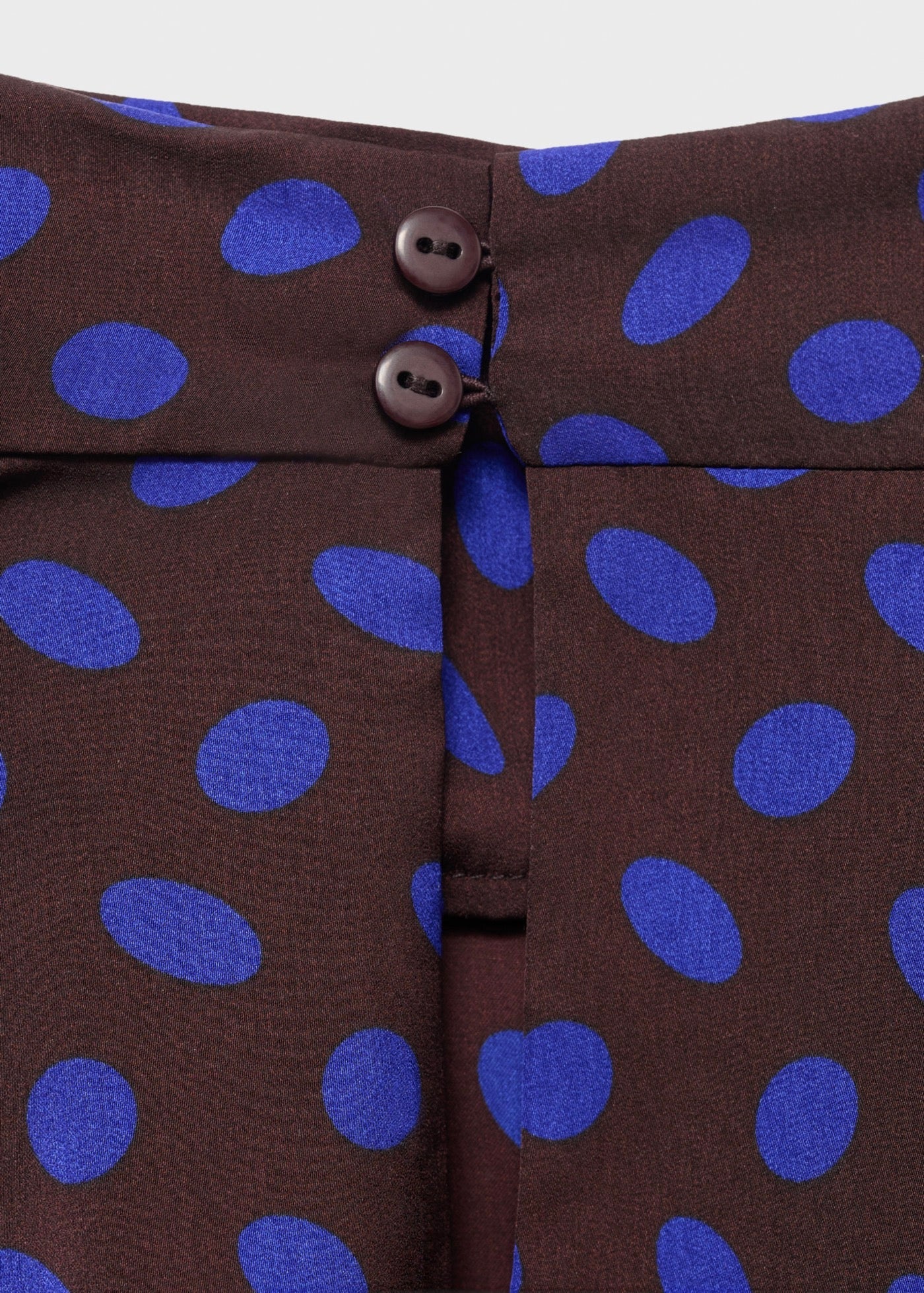 Blouse À Pois Col Bénitier