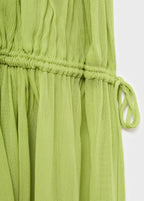 Robe Plissée Oversize