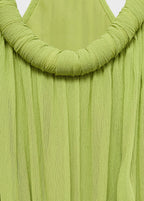 Robe Plissée Oversize