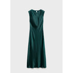 Robe Satinée Ajustée