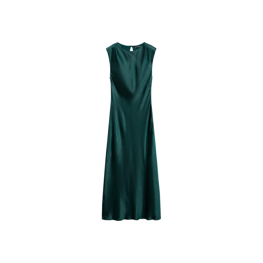 Robe Satinée Ajustée