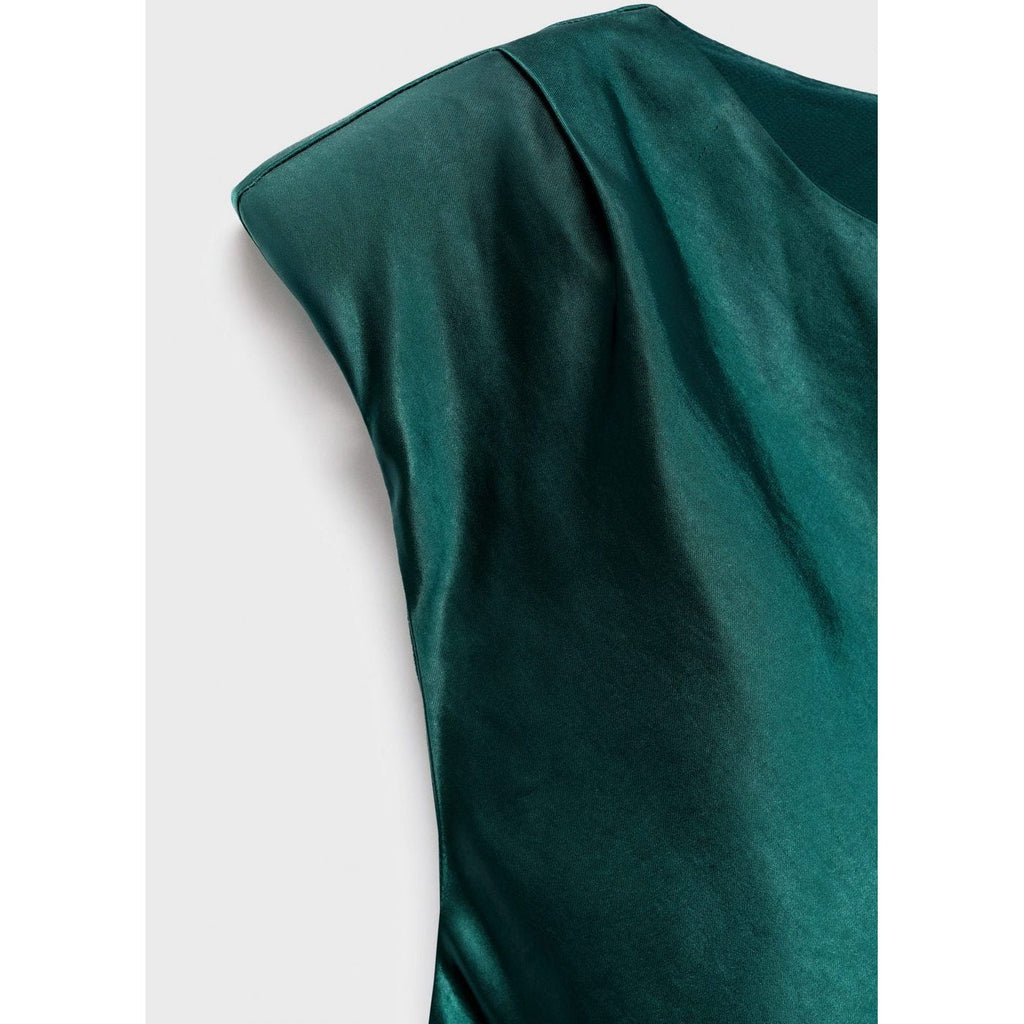 Robe Satinée Ajustée