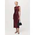 Robe Satinée Ajustée