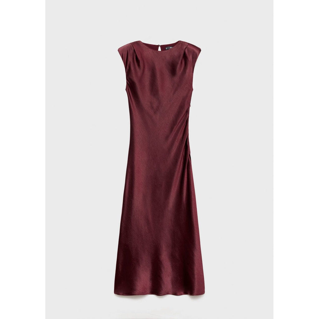 Robe Satinée Ajustée