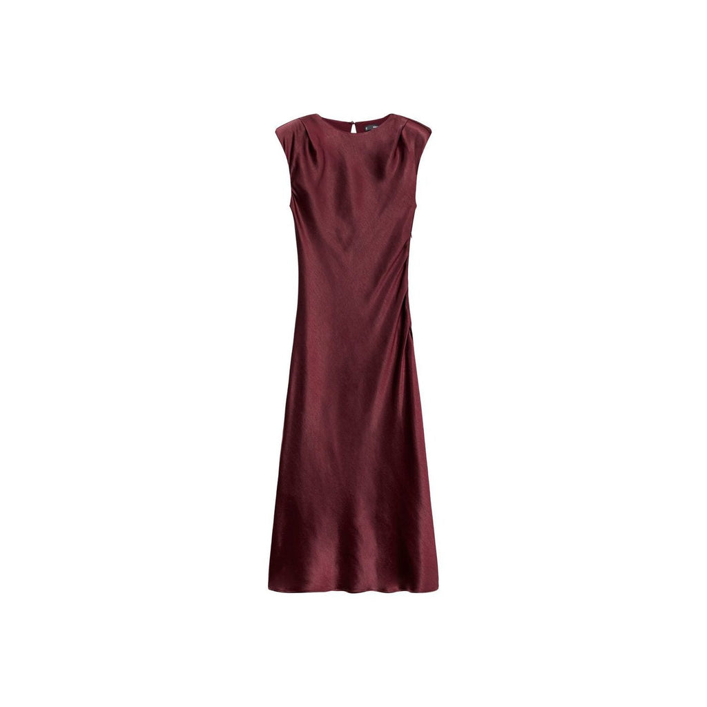 Robe Satinée Ajustée