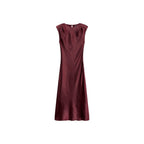 Robe Satinée Ajustée