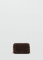 Mini Sac Bandoulière En Fibre Naturelle