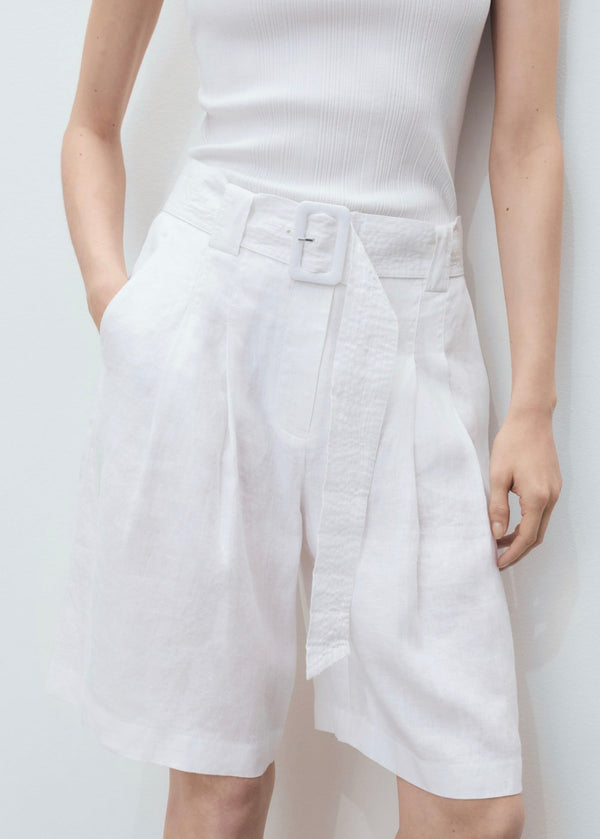 Bermuda Lin Ceinture