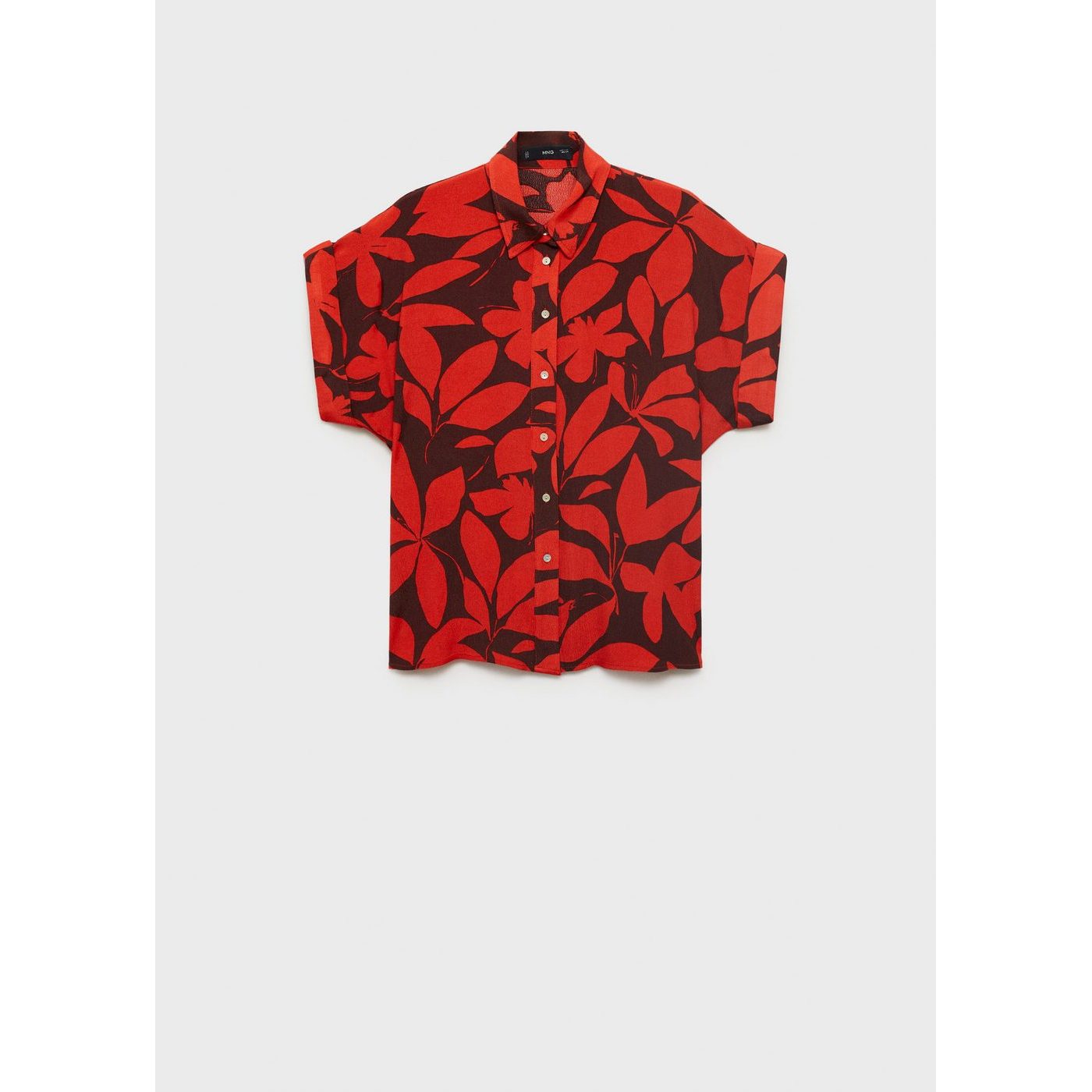 Chemise Imprimée Manches Courtes