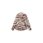 Chemise Fluide Imprimé Zèbre