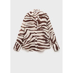 Chemise Fluide Imprimé Zèbre
