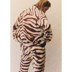Chemise Fluide Imprimé Zèbre