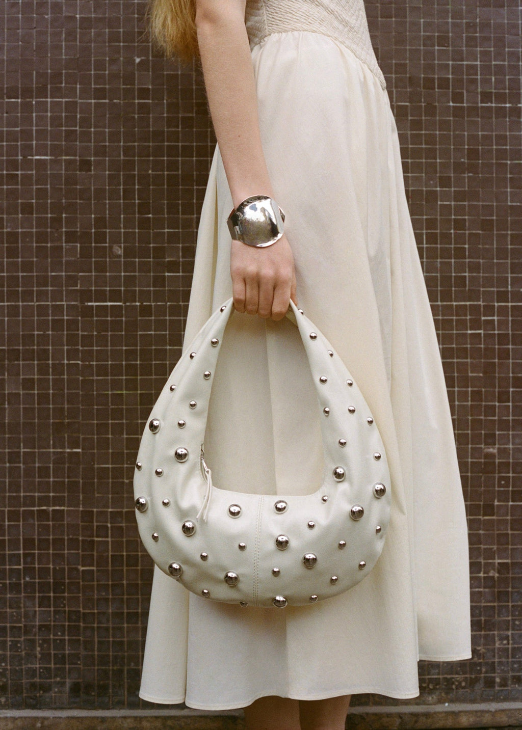 Sac Porté Épaule Clouté